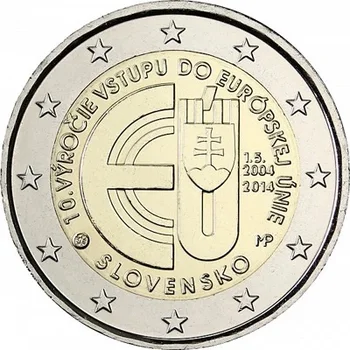 Unc pravi autentični izvorni novac,Slovačka 10-godišnjicu ulaska u EU godine