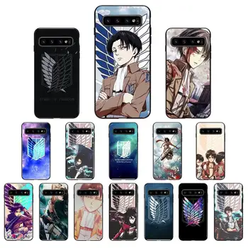 Майяка Anime Japanski napad na Titan torbica za telefon Samsung Galaxy S10 Plus S10E S20 S20 UlTRA S7 S8 S9 Plus S10lite S20 plus